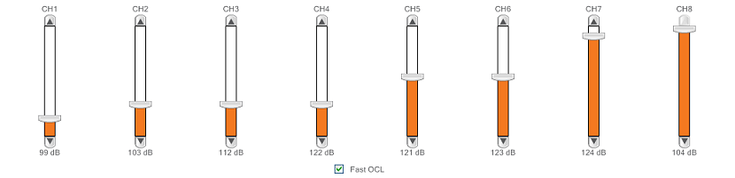 Output screen monaural view Output screen monaural view